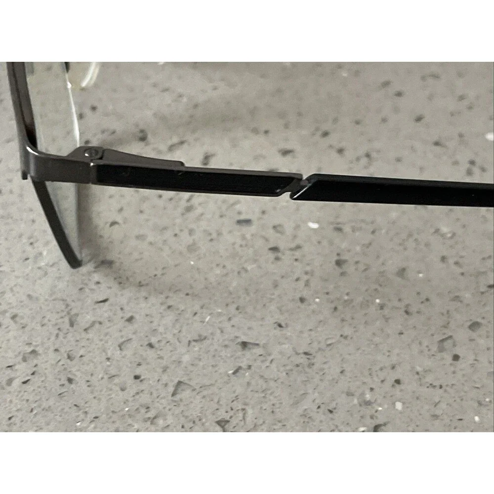 Merry's Black Square Eyeglasses Frames Only 55-17-140 C4 9057 Italy